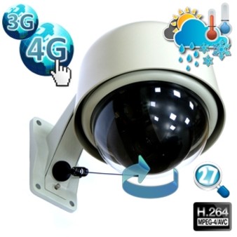 Уличная IP-видеокамера Кругозор Тайга 3G