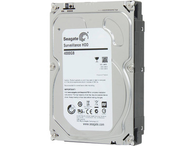 Жесткий диск SEAGATE Surveillance ST4000VX000, 4Тб, HDD, SATA III, 3.5"