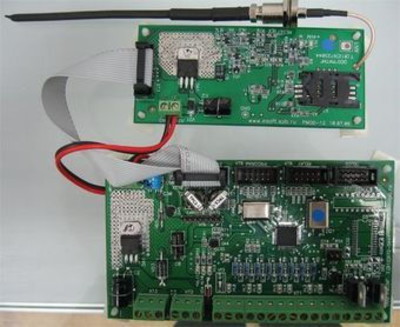 Контакт GSM-4-2 с GSM модемом