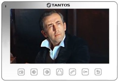 Sherlock белый Tantos Видеодомофон 10" сенсорным управлением