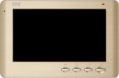 CTV-M1700 SE шампань Видеодомофон цветной 7" с кнопочным управлением