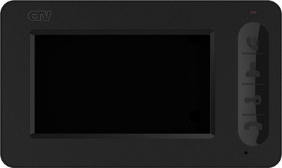 CTV-M400 черный Видеодомофон цветной 4.3" с сенсорным управлением