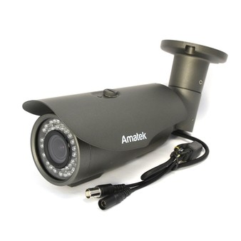 Уличная мультиформатная AHD/CVI/CVBS/TVI видеокамера Amatek AC-HS134V (2,8-12), Ик, 1.3Mp