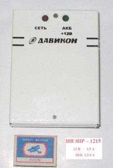Блок бесперебойного питания ДАВИКОН ИВЭПР-1215А