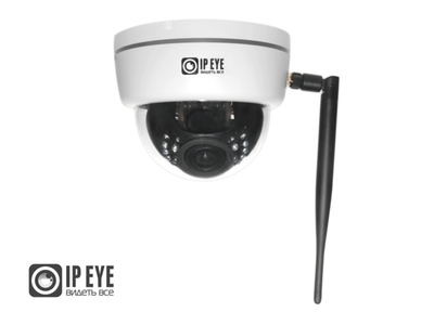 Беспроводная купольная IP-видеокамера IPEYE-D2-SRWP-2.8-12-01 (2.8-12), ИК, Wi-Fi, PoE, 2Мп