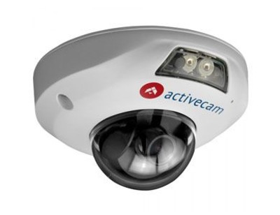 AC-D4121IR1 (2.8мм) ActiveCam Купольная антивандальная IP-видеокамера (2.8мм), ИК, PoE, 2Мп