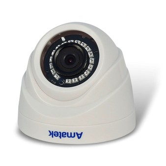 Купольная мультиформатная AHD/CVI/CVBS/TVI камера Amatek AC‐HD102 (2,8), Ик, 1Mp