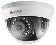 DS-T101 (2.8mm) HiWatch Купольная внутренняя HD-TVI видеокамера, ИК, 1mp