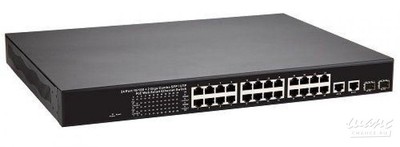 PoE коммутатор OSNOVO SW-62422/MB, на 26 портов