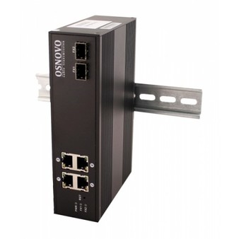 PoE коммутатор OSNOVO SW-8042/IC, на 6 портов