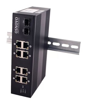 PoE коммутатор OSNOVO SW-8082/IC, на 10 портов