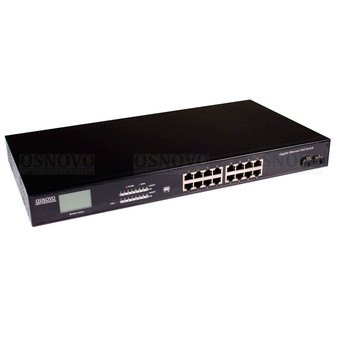 PoE коммутатор OSNOVO SW-8162/TB, на 18 портов