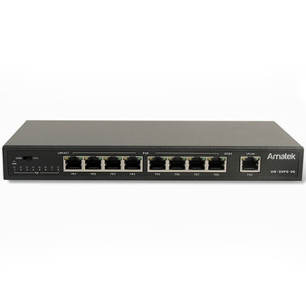 9-портовый коммутатор PoE Amatek AN-S9P8-96