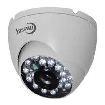 Купольная Мультиформатная видеокамера Jassun JSH-DP200IR (2.8mm) белая, 2Mp, Ик