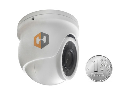 HN-MVD2710IR Hunter Антивандальная купольная AHD видеокамера, объектив 3.6, 2Mp, Ик