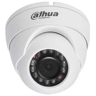 Уличная купольная антивандальная IP-видеокамера Dahua DH-IPC-HDW4421MP-0280B (2,8мм), ИК, 4Мп, Poe