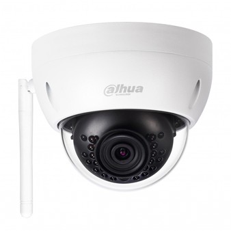 Купольная антивандальная WI-FI  IP-видеокамера Dahua DH-IPC-HDBW1120EP-W-0280B (2.8мм), ИК, WI-FI, 1.3Мп