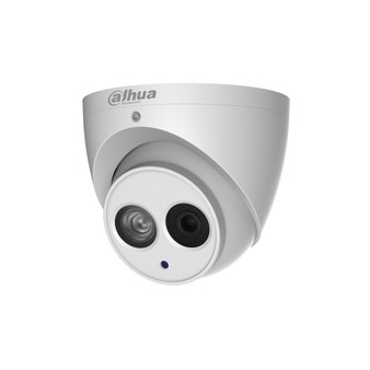 Купольная антивандальная IP-видеокамера Dahua DH-IPC-HDW4431EMP-AS-0280B (2.8мм), ИК, PoE, 4Мп, встроенный микрофон