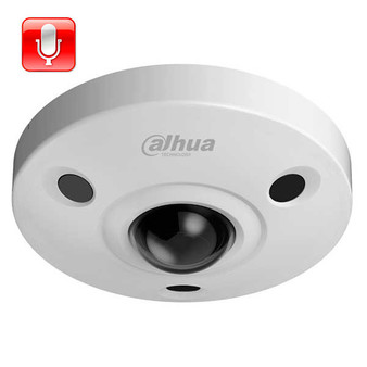 Уличная панорамная антивандальная IP-видеокамера Dahua DH-IPC-HDW1120SP-0280B (1.55мм), ИК, 6Мп, Poe ,Встроенный микрофон