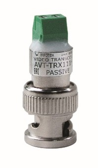 Пассивный приемопередатчик AHD/CVI/TVI видеосигналов по витой паре ИНФОТЕХ AVT-TRX111HD (Passive BNC)