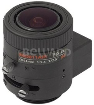 Вариофокальный мегапиксельный объектив BR02811AIR