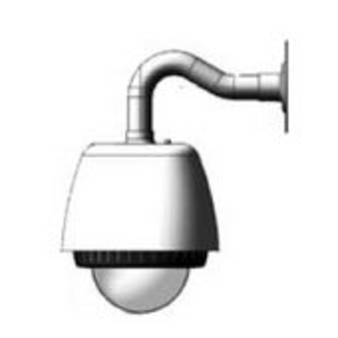 Кожух для телекамер STC-3900/3940; внутренняя установка, подвесное (Pendant) крепление (кронштейн настенный и потолочный в комплекте), прозрачный плафон