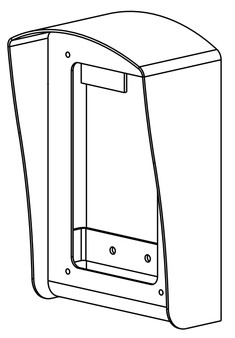 Монтажная пластина VIZIT MKF-406 (для БВД-406,БВД-407)