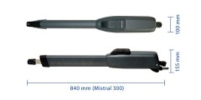 Привод для распашных ворот GENIUS MISTRAL 424 LS