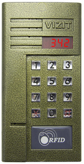 Блок вызова домофона VIZIT БВД-342F