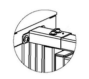 Накладка верхняя для стыковки PERCo-RF01 0-03