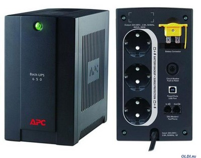 Источник бесперебойного питания UPS APC BX650CI-RS