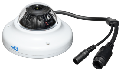 Купольная антивандальная IP-камера видеонаблюдения RVi-NC2065F28 (2,8), ик, 2мп, poe