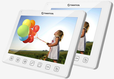 Prime Slim XL белый (Цифровой)​ Tantos Видеодомофон 7"