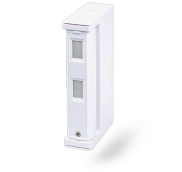 Jablotron JA-157P двухзонный беспроводной уличный детектор движения - штора