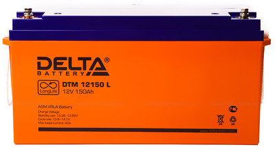 Аккумулятор Delta DTM 12150 L