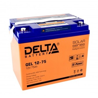Аккумулятор Delta GEL 12-75