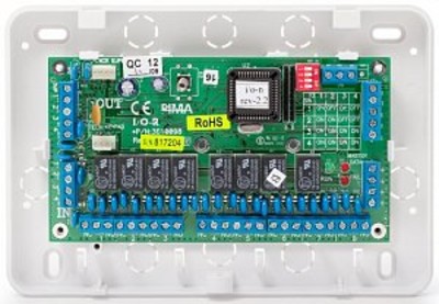 I/O-R Pima Внешний блок расширения на 8 реле для контрольных панелей HUNTER-PRO 96