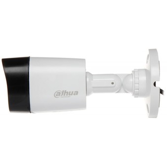 DH-HAC-HFW1000RP-0280B-S3 Dahua Уличная цилиндрическая мультиформатная MHD (AHD/ TVI/ CVI/ CVBS) видеокамера, объектив 2.8мм, 1Mp, Ик