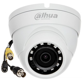 DH-HAC-HDW2401MP-0360B Dahua Купольная антивандальная HDCVI видеокамера, объектив 3.6, 4Mp, Ик