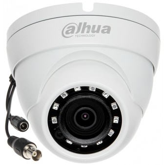 DH-HAC-HDW1220MP-0280B Dahua Антивандальная купольная HD-CVI видеокамера, объектив 2.8, 2Mp, Ик