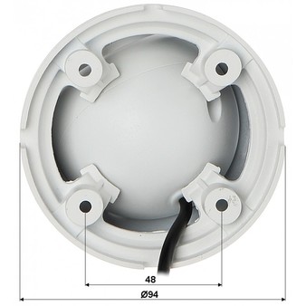 DH-HAC-HDW1220MP-0280B Dahua Антивандальная купольная HD-CVI видеокамера, объектив 2.8, 2Mp, Ик