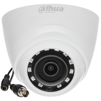 DH-HAC-HDW1400RP-0280B Dahua Антивандальная купольная HD-CVI видеокамера, объектив 2.8, 4Mp, Ик
