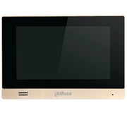 DHI-VTH1550CHM Dahua IP видеодомофон 7", 800x480, 5 сенсорных кнопок, тревожные входы / выходы 6/1, Поддержка SD карты до 32Gb