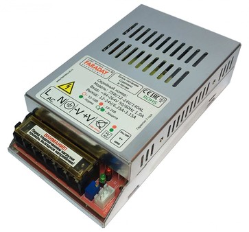 75W/12-24V /140AL FARADAY БП в металлическом корпусе с регулируемым выходным током 12-24V, 6,3-3,12А, 75Вт. 100В-240В
