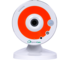 SpaceCam F1 Orange Фиксированная малогабаритная IP-камера, Ик, 1Мп, встроенный микрофон, Wi-Fi, MicroSD