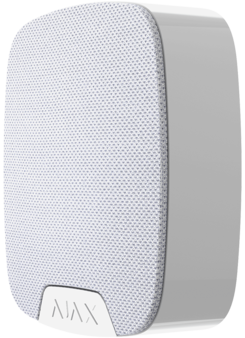 HomeSiren white Ajax Беспроводная домашняя звуковая сирена