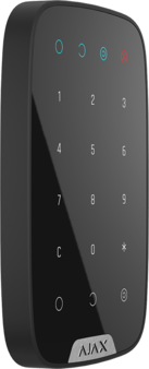 KeyPad black Ajax Беспроводная клавиатура с сенсорными кнопками