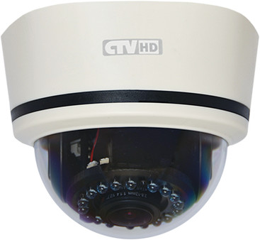 CTV-HDD2740A CTV Купольная AHD видеокамера с обьективом 2.7-13.5мм, ИК, 4Mp