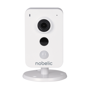NBLC-1210F-WMSD Nobelic Фиксированная IP камера (2.8 мм), ИК, 2Mp, wifi, Микрофон, Micro SD до 128 ГБ, тревожные вх.вых 1/1