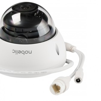 NBLC-2230F Nobelic Купольная антивандальная IP видеокамера, обьектив 2.8мм, 2Mp, Ик, PoE